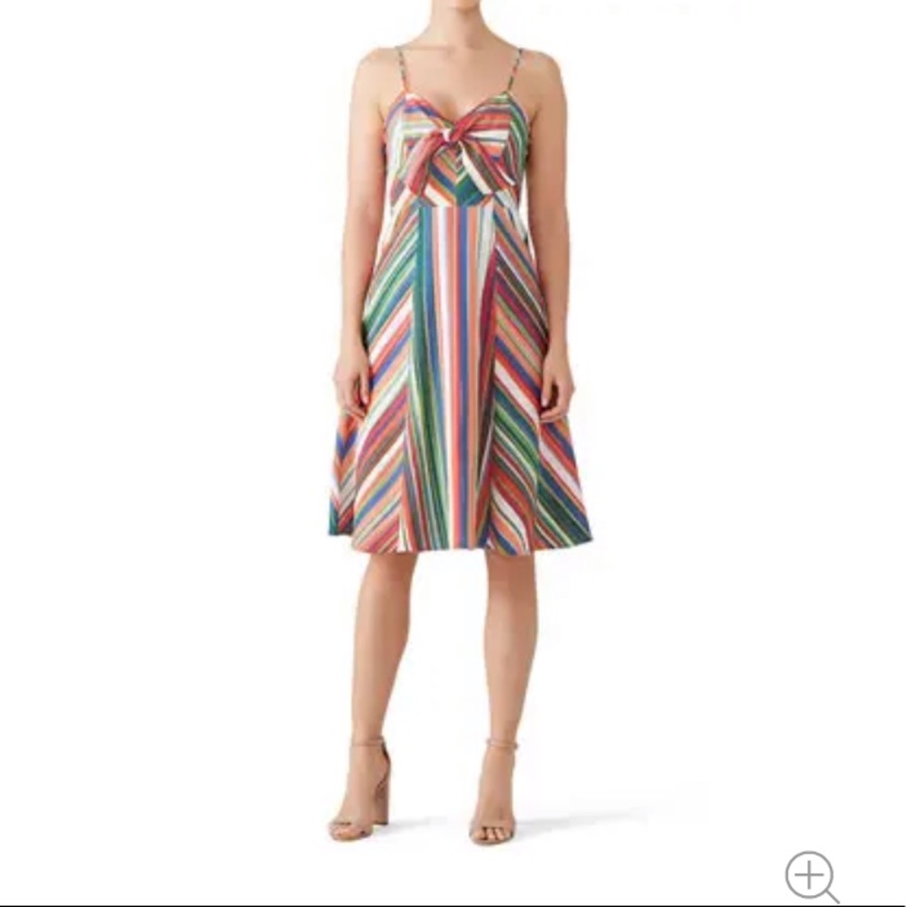 Parker Striped Rosemary Dress